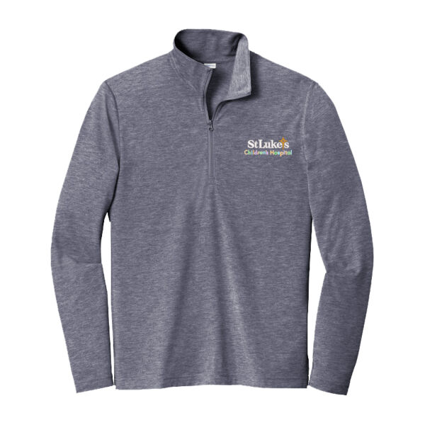 SLPD - PosiCharge ® Tri Blend Wicking 1/4 Zip Pullover Thumbnail