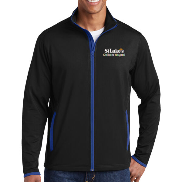 SLPD - Sport Wick ® Stretch Contrast Full Zip Jacket Thumbnail