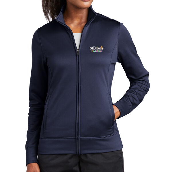 SLPD - Ladies Sport Wick ® Fleece Full Zip Jacket Thumbnail